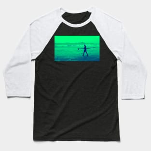 Surf's Up green Baseball T-Shirt